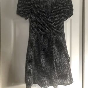 Black and white dress